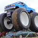 Illustration for article titled Longest off-road vehicles in the world: The massive LeTourneau overland trains.